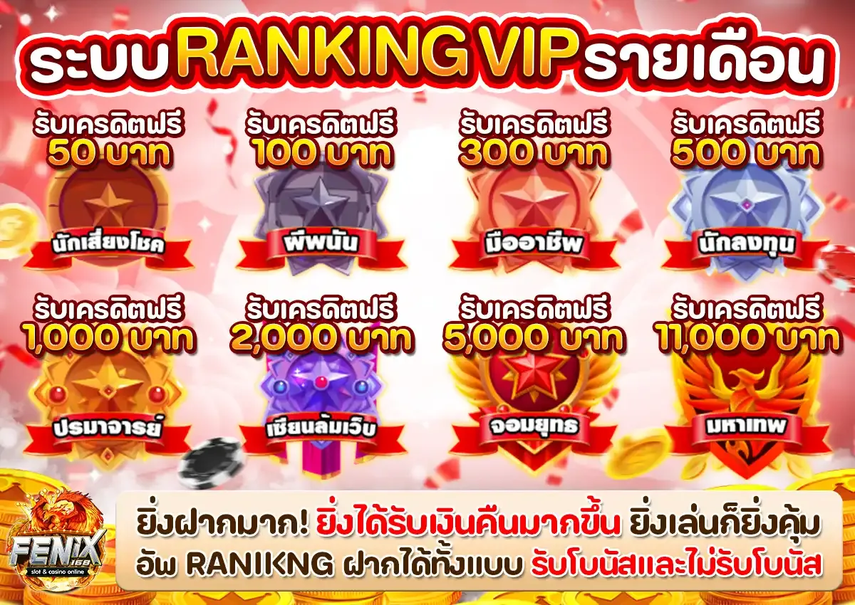 ฟินนิกซ์168 โปรโมชั่น